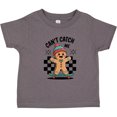 thumbnail image 3 of Inktastic Can't Catch Me Gingerbread Man Boys or Girls Toddler T-Shirt, 3 of 5