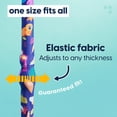 thumbnail image 2 of myCover - Funda moderna para muletas y bastones, compatible con todo tipo de muletas y bastones, tejido elástico, lavable (arcoíris, paquete de 2), 2 of 5