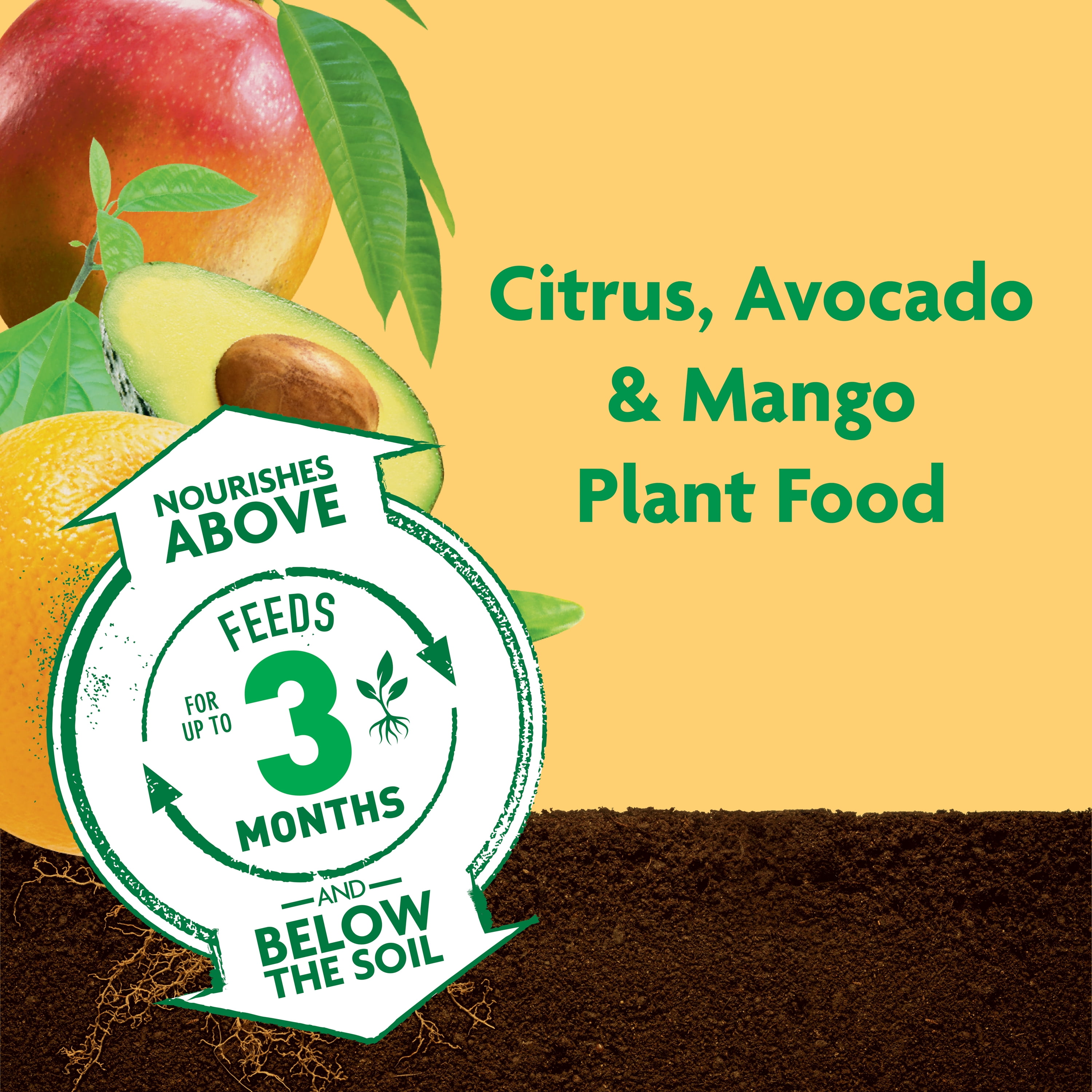 Miracle-Gro Shake 'n Feed for Citrus, Avocado & Mango, 3002710 , 4.5 Lb.