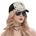 thumbnail image 5 of Lsque German Shepherd Dog Printed Trucker Hat - Baseball Cap for Men Women - Breathable Mesh Side, Adjustable Fit - for Casual Wear, 5 of 7