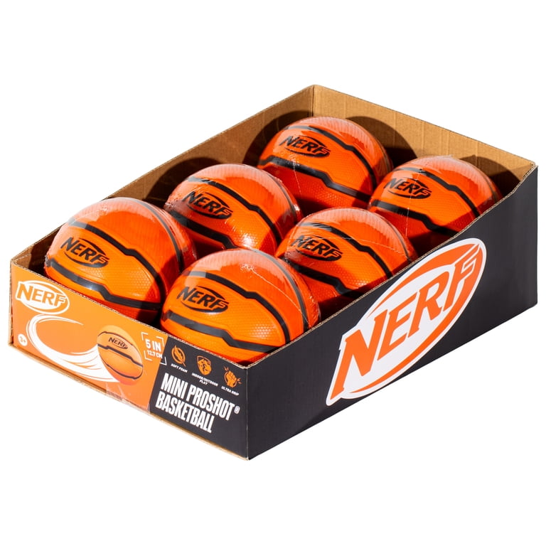 Nerf Mini Foam Basketball, 5 Inch, Orange photo 8