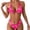 Hot Pink, variant on Swimming Suits for Women, Womens Bathing Suits, Bathing Suit for Women 2 Piece, Women's 2 Piece Swimsuit Floral Halter Triangle Bikini Sets Cheeky High Waisted Bathing Suit, Army Green XL