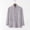Gray, variant on T Shirts for Man Solid Cotton Linen Button Up Polos Collared Big & Tall Long Sleeve Oversized T Shirt,Green,XXL
