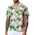 thumbnail image 3 of Camisas Hawaiana Casual Corta Manga Para Hombre Arjen Kroos®, 3 of 8