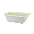 thumbnail image 2 of Voltaire 60" x 30" Left-Hand Drain Alcove Bathtub in Bisque, 2 of 10