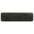 thumbnail image 4 of Bowery Hill Contemporary Cushion Bench in Espresso and Black, 4 of 6