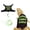 green, variant on 2-in-1 Reptile Harness & Shirt, Colorful Lizard Leash Vest for Walking, Adjustable Small Pet Clothing for Chameleon Squirrel, Indoor Apparel & Outdoor Adventure (5.7ft Lead) printing