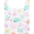 thumbnail image 3 of Garanimals Baby Girl Printed Jersey Bow Strap Bodysuit, Sizes 0-24 Months, 3 of 3