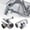Silver, variant on 2.17 x 0.79In Faucet Adapter Splitter Diverter Valve | Alloy Construction | Wear-Resistant Rust-Resistant | 1/4 Turn Easy Operation,For Kitchen Bathroom Sink