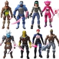 thumbnail image 1 of Fortnite-figuras de acción de Fortnite para niños, muñecos de juguete de 10cm con arma, regalo de cumpleaños y Navidad, 8 unidades por Set, 1 of 6