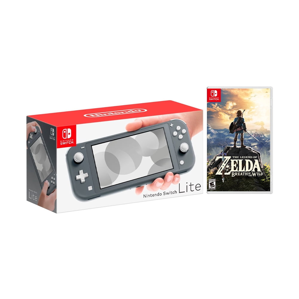 Nintendo Switch Lite Gray Bundle with Baldur's Gate Enhanced