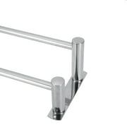 HONEIER Bathroom Towel Bar, 20 Inch Towel Racks for Bathroom Wall Mounted, Modern Heavy Duty Stainless Steel Bath Towel Holder, 2/3 Layer