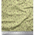 thumbnail image 1 of Soimoi Poly Georgette Fabric Ghost Halloween Print Fabric by The Yard 52 Inch Wide, 1 of 3