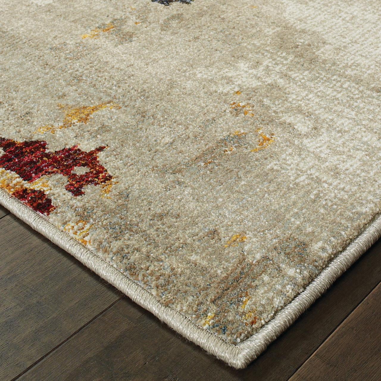 Avalon Home Everman Abstract Woven Area Rug, 6.56' x 9.84'