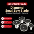 thumbnail image 3 of Precision Diamond Carving Wheel (40mm/50mm), Sharp Wear-Resistant Diamond Blade, Wet & Dry Cutting Disc for Angle Grinder, Suitable for Ceramic Tile, Marble, Granite (40mm(1.57 in)+50mm(1.97 in)), 3 of 8