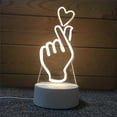 thumbnail image 4 of Lampe de Table LED 3D Créative / Veilleuse Décorative / Lampe de Table Cadeau, 4 of 5