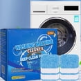 thumbnail image 6 of Drain Cleaning Tablets, Effervescent Odor Remover, 12 Pcs 15g Maintenance Tablets, Residue Cleaner for Sink, Shower, Washing Machine and Sewer for Regular Pipeline Care,Blue, 6 of 8