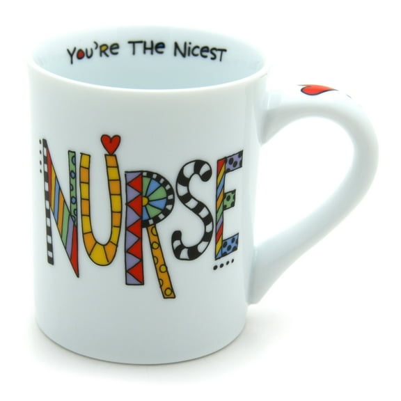 Enesco Our Name is Mud Mug, Cuppa Nurse