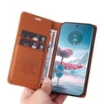 thumbnail image 3 of Funda para Motorola Edge 40 Neo 5G Estuche de Cuero PU Tipo Cartera con Ranuras para Tarjetas y Cierre Magnético, 3 of 5