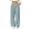 Light Blue, variant on SwiftWear Women's Plush High-Waisted Baggy Sweatpants Cozy Fleece-Lined Wide Leg Trousers with Elastic Drawstring Waist Winter Warm Lounge Palazzo Pants S-2XL