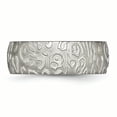 thumbnail image 3 of Titanium 8mm Brushed and Polished Textured Band, 3 of 11
