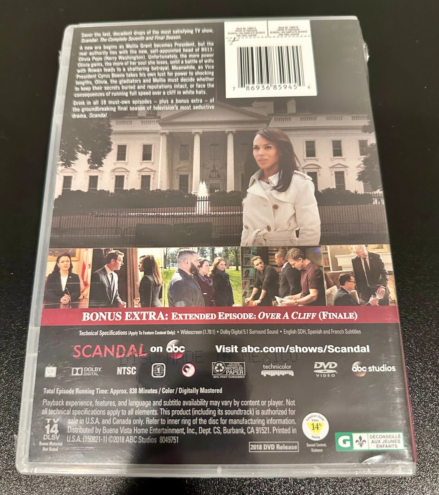 Scandal: The Complete Sixth and Seventh Seasons - Walmart.com