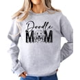 thumbnail image 3 of Doodle Mom Sweatshirt for Women Cute Trendy Sweater for Goldendoodle Owner Gray Sweatshirt Adult Large, 3 of 4