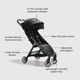 thumbnail image 5 of Baby Jogger City Tour 2 Cochecito de viaje ultracompacto, Jet, ligero, plegable, ideal para viajar, 5 of 5