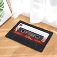thumbnail image 1 of Vintage Cassette Tape Indoor Doormat Non Slip Door Floor Mats Carpet Rugs, 1 of 2