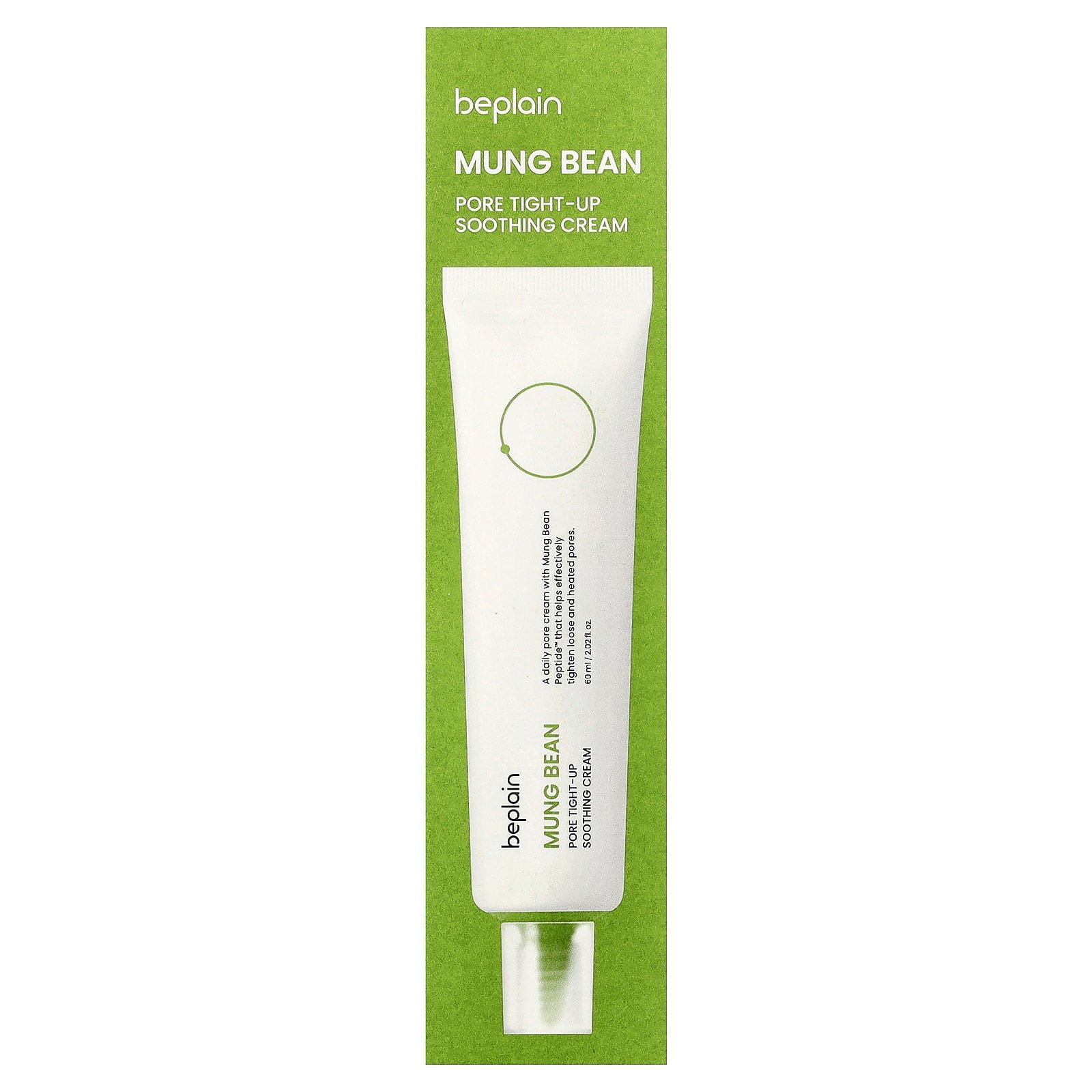Beplain Mung Bean, Pore Tight-Up Soothing Cream , 2.02 fl oz (60