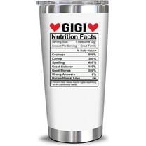 Gifts For Gigi - Grandma Birthday Gifts - Best Gifts For Gigi, Grandma, Grandmother, First Time Grandma From Grandchildren, Granddaughter, Grandson, Grandkids - 20 Oz Tumbler