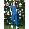 thumbnail image 3 of Med Couture Peaches Raglan Scrub Top Scrub Top, 3 of 3