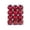 Red, variant on Ltvvegg 24Pcs Christmas Ball Ornaments, 1.57" Christmas Balls Plastic Shatterproof Christmas Tree Decorations Ornaments Balls Party Decorations, Pink