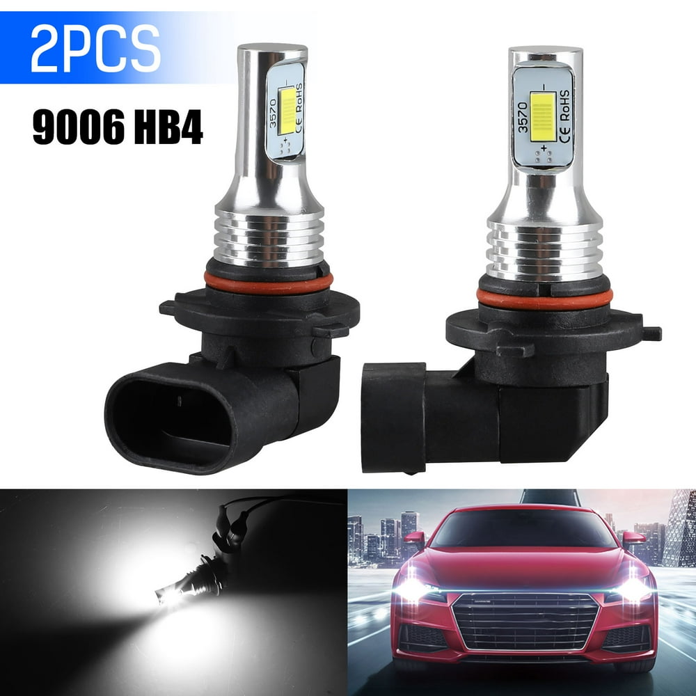 9006 LED Headlight Bulbs, EEEkit 2x HB4 100W High Power 7000LM