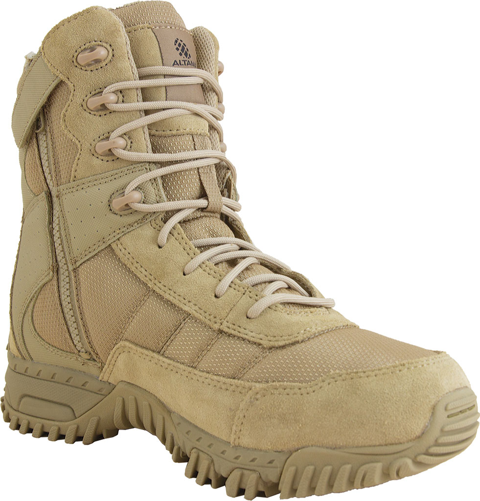 Men's Altama Footwear Vengeance SR 8" Side-Zip Boot Tan Suede 10 D - image 1 of 2