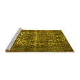 thumbnail image 2 of Ahgly Company Machine Washable Indoor Rectangle Persian Yellow Traditional Area Rugs, 3' x 5', 2 of 4