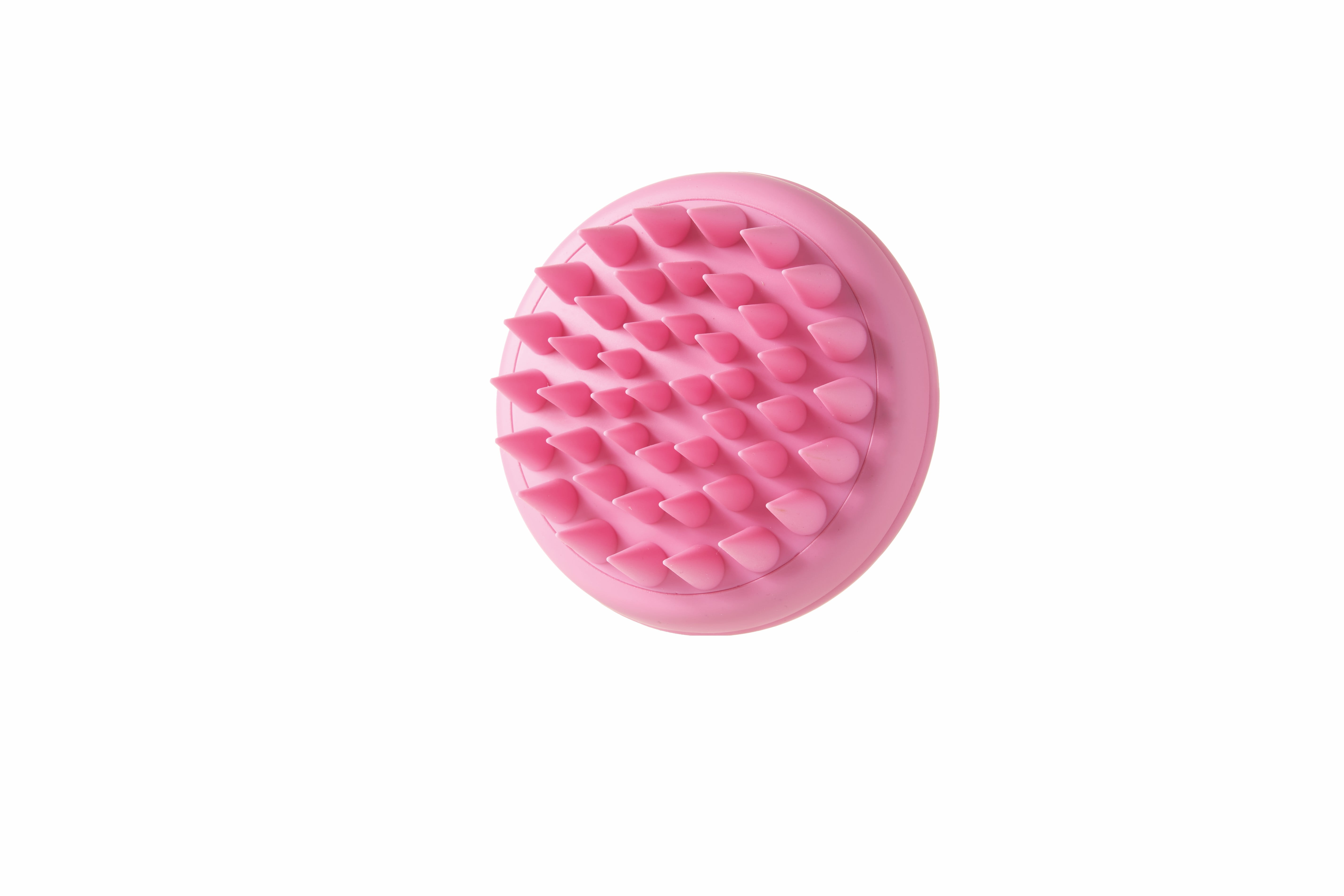 Bliss Soft Touch Silicone Scalp Massager for Relaxation and Deep Cleansing - Pink