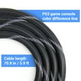 thumbnail image 6 of 2 In 1 Component YPbPr AV Cable for PS2/PS3, 180cm, Black, 6 of 6