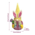 thumbnail image 3 of Easter Gnomes Plush Decor - Handmade Lucky Charm and Home Decor, 3 of 6