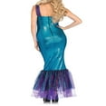 thumbnail image 2 of Robe Sirène Cosplay pour Femmes Sans Manches Col en Cœur Ajustée Jupe de Superposition, 2 of 3