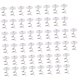 thumbnail image 4 of Alfileres transparentes para cabecera con caja de plástico para cubrecamas, paquete de 100 rosas Paquete de forma redonda S 50, 4 of 9