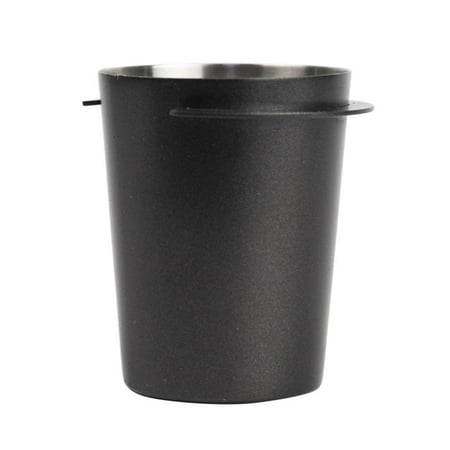 

Stainless Steel Dosing Cup Stainless Steel Measuring Cup for 54mm Machine Kitchen DIY Made of Quality Materials Black 53x65mm