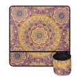 thumbnail image 2 of HELLHERO Jewel Tones Sewing Machine Mats Home Sewing Classes Foldable to Store Bobbins for Most Sewing Machines for Mother's Day Present, 2 of 5