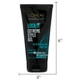 thumbnail image 4 of L'Oreal Paris Advanced Hairstyle Lock It Shine Enhancing Squeeze Hair Styling Gel, 5.1 fl oz, 4 of 11