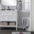 thumbnail image 4 of Juego de toallas de mano SKL Home Winter/Christmas Scattered Snowflakes Grey, 4 of 7