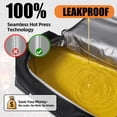 thumbnail image 5 of 270° Opening BBQ Blanket for Resting Meat, Insulated BBQ Meat Resting Bag, Wide-Mouth Thermal Blanket with Handles for Briskets Turkey - Leakproof Smoker Grill Accessory, Gifts for Men, Dad Gifts, 5 of 9