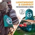 thumbnail image 4 of Hamaca para Camping Foxelli Ultraligera para Mochileros 181 kg (400 lbs), 4 of 6