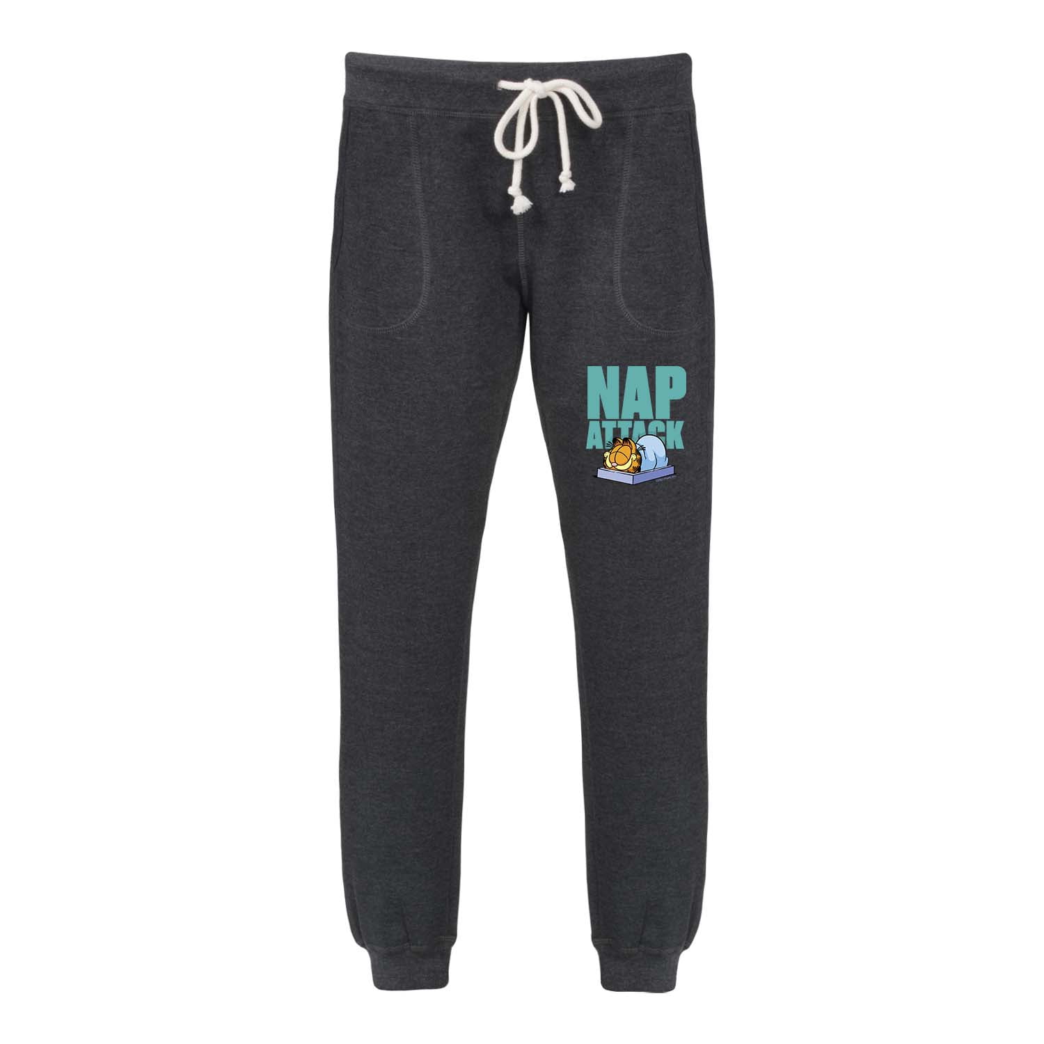 Garfield - Nap Attack - Women's French Terry Jogger Pant - Walmart.com