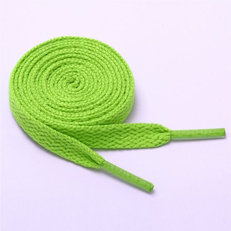 flat shoelace material