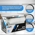 thumbnail image 6 of PAMI Disposable Teaspoons Medium Weight Coffee Spoons Plastic Utensils, 400-Pack, 6 of 6